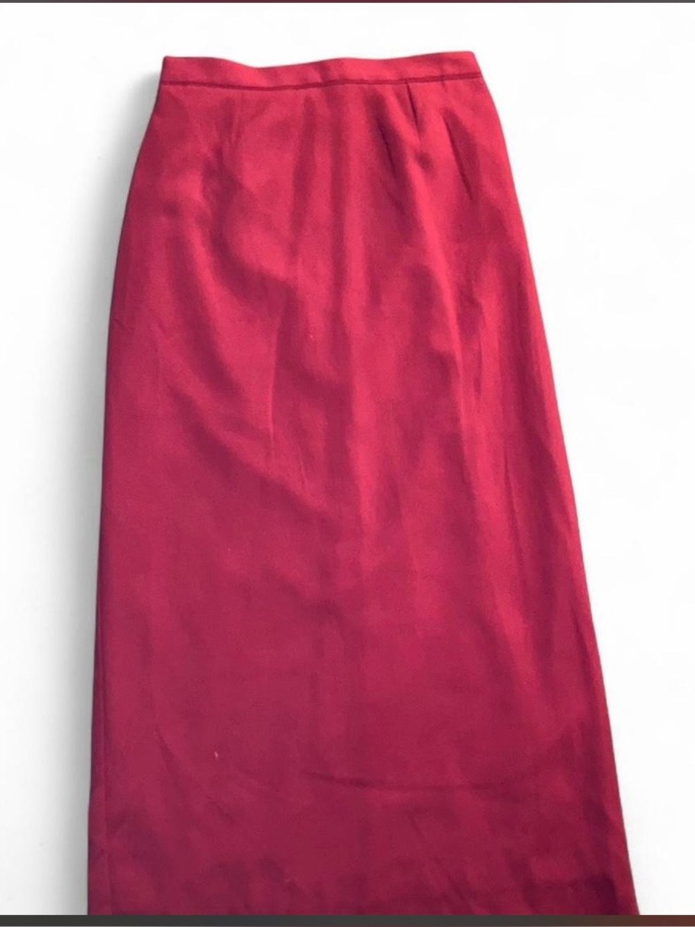 K JORDAN REDDISH PINK MID DRIFT SKIRT SZ 12